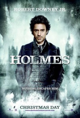 Sherlock Holmes movie poster (2009) Mouse Pad MOV_2267aef1