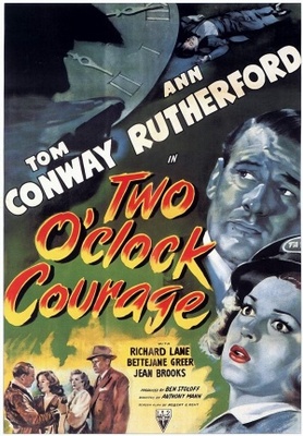 Two O'Clock Courage movie poster (1945) calendar