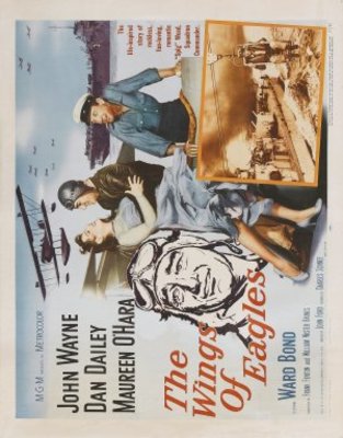 The Wings of Eagles movie poster (1957) Longsleeve T-shirt