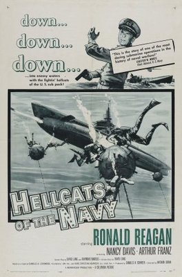 Hellcats of the Navy movie poster (1957) Mouse Pad MOV_22c97fd2