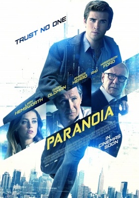 Paranoia movie poster (2013) calendar