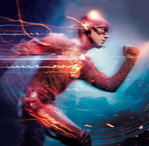 &quot;The Flash&quot; movie poster (2014) Longsleeve T-shirt