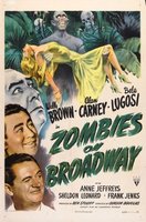 Zombies on Broadway movie poster (1945) Longsleeve T-shirt #666500