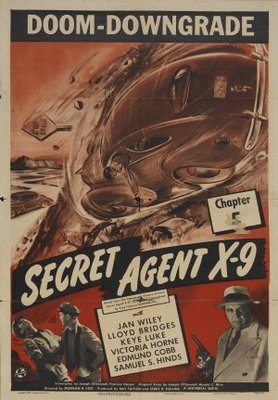 Secret Agent X-9 movie poster (1945) mouse pad