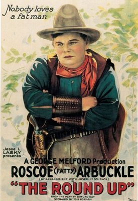 The Round-Up movie poster (1920) calendar