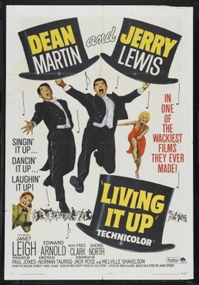 Living It Up movie poster (1954) tote bag