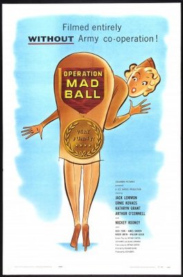 Operation Mad Ball movie poster (1957) poster
