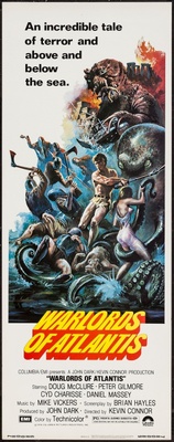 Warlords of Atlantis movie poster (1978) Sweatshirt