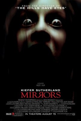 Mirrors movie poster (2008) tote bag