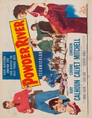 Powder River movie poster (1953) poster
