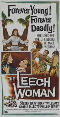 The Leech Woman movie poster (1960) Longsleeve T-shirt