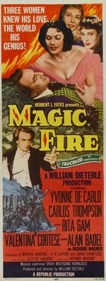 Magic Fire movie poster (1956) hoodie