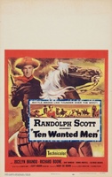 Ten Wanted Men movie poster (1955) Poster MOV_2444d020