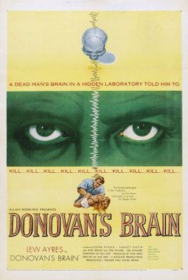 Donovan's Brain movie poster (1953) calendar