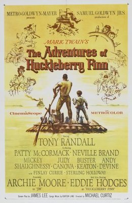 The Adventures of Huckleberry Finn movie poster (1960) mouse pad