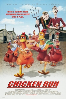 Chicken Run movie poster (2000) tote bag