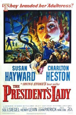 The President's Lady movie poster (1953) mouse pad