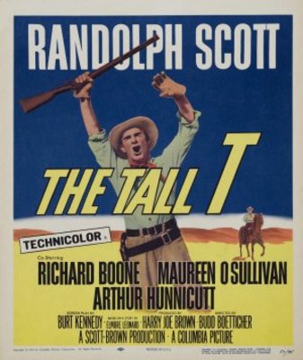 The Tall T movie poster (1957) calendar