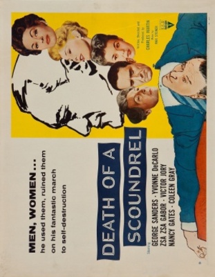 Death of a Scoundrel movie poster (1956) calendar
