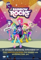 My Little Pony: Equestria Girls - Rainbow Rocks movie poster (2014) t-shirt #MOV_24ffbefe