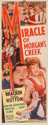 The Miracle of Morgan's Creek movie poster (1944) Longsleeve T-shirt