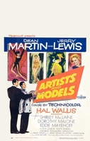Artists and Models movie poster (1955) t-shirt #MOV_254c566e