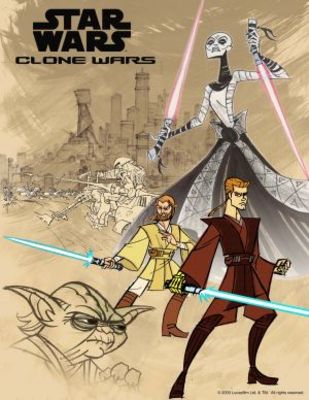 Star Wars: Clone Wars movie poster (2003) calendar