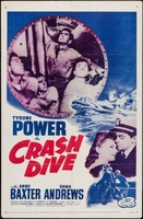 Crash Dive movie poster (1943) t-shirt #MOV_256a437d