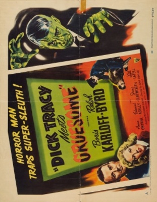 Dick Tracy Meets Gruesome movie poster (1947) hoodie