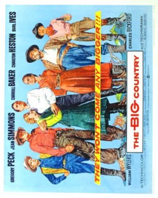 The Big Country movie poster (1958) mug