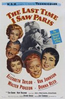 The Last Time I Saw Paris movie poster (1954) Poster MOV_2616ce6b