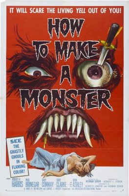 How to Make a Monster movie poster (1958) poster