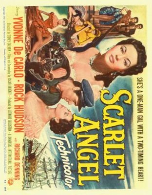 Scarlet Angel movie poster (1952) Sweatshirt