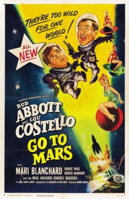 Abbott and Costello Go to Mars movie poster (1953) Sweatshirt