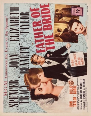 Father of the Bride movie poster (1950) calendar