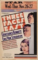 Three Faces East movie poster (1930) Sweatshirt #704971