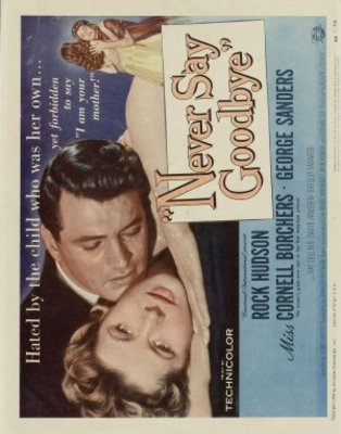 Never Say Goodbye movie poster (1956) calendar