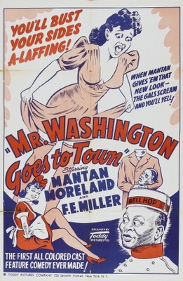 Mr. Washington Goes to Town movie poster (1941) Longsleeve T-shirt