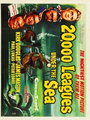 20000 Leagues Under the Sea movie poster (1954) poster