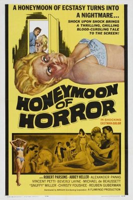 Honeymoon of Horror movie poster (1964) mouse pad