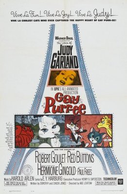 Gay Purr-ee movie poster (1962) poster