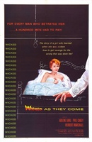 Wicked as They Come movie poster (1956) Tank Top #741188
