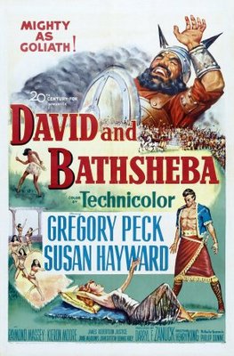 David and Bathsheba movie poster (1951) poster