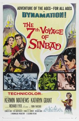 The 7th Voyage of Sinbad movie poster (1958) tote bag