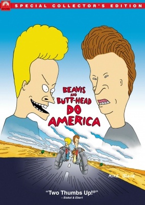 Beavis and Butt-Head Do America movie poster (1996) tote bag