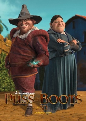 Puss in Boots movie poster (2011) Mouse Pad MOV_27bf694a