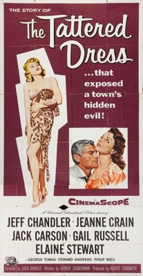 The Tattered Dress movie poster (1957) calendar