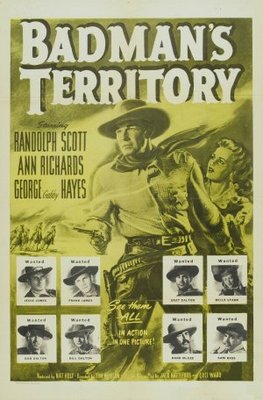 Badman's Territory movie poster (1946) poster