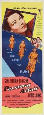 Personal Affair movie poster (1953) Longsleeve T-shirt