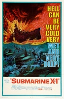 Submarine X-1 movie poster (1968) t-shirt #MOV_27fa8100